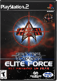 Star Trek: Voyager: Elite Force Playstation 2 US box art